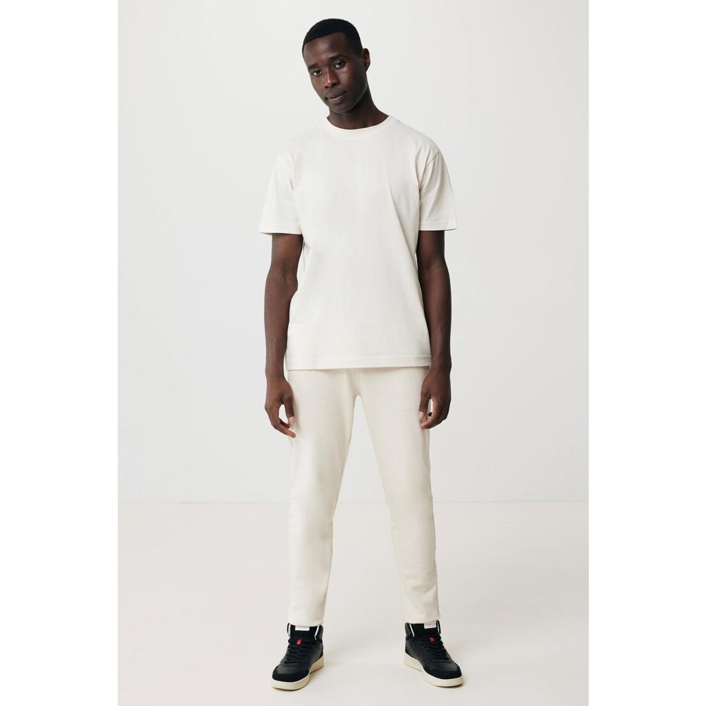 Pantaloni jogger din bumbac reciclat Iqoniq Cooper natural raw 2XS