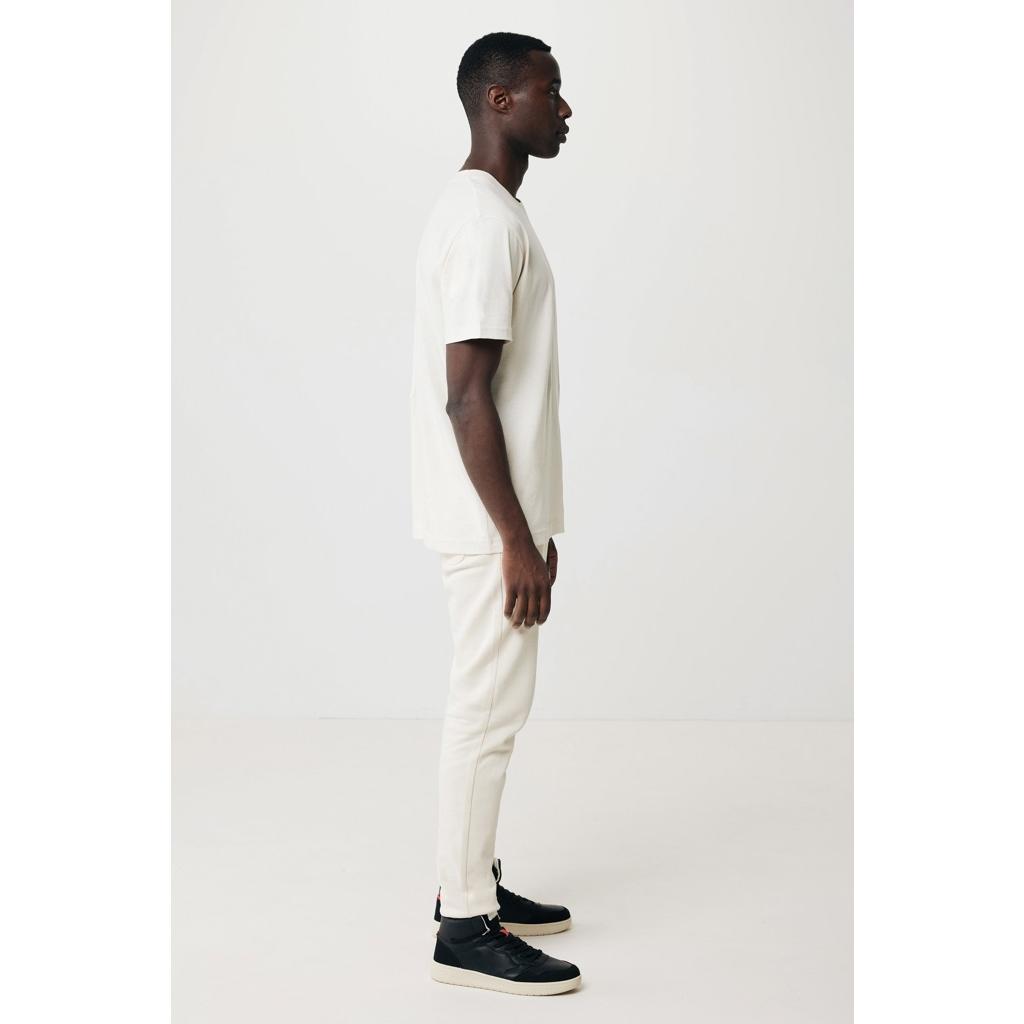 Pantaloni jogger din bumbac reciclat Iqoniq Cooper natural raw 2XS