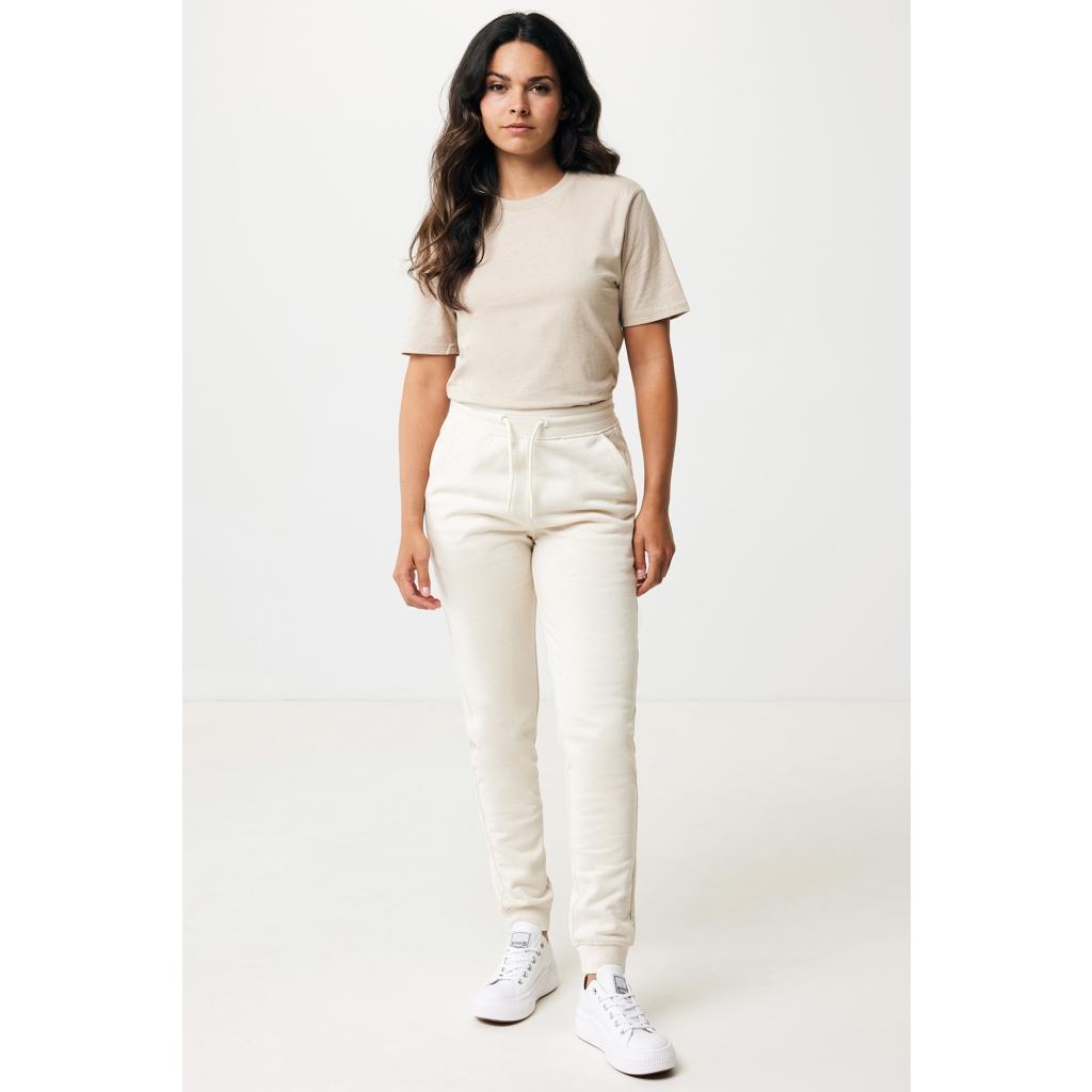 Pantaloni jogger din bumbac reciclat Iqoniq Cooper natural raw 2XS