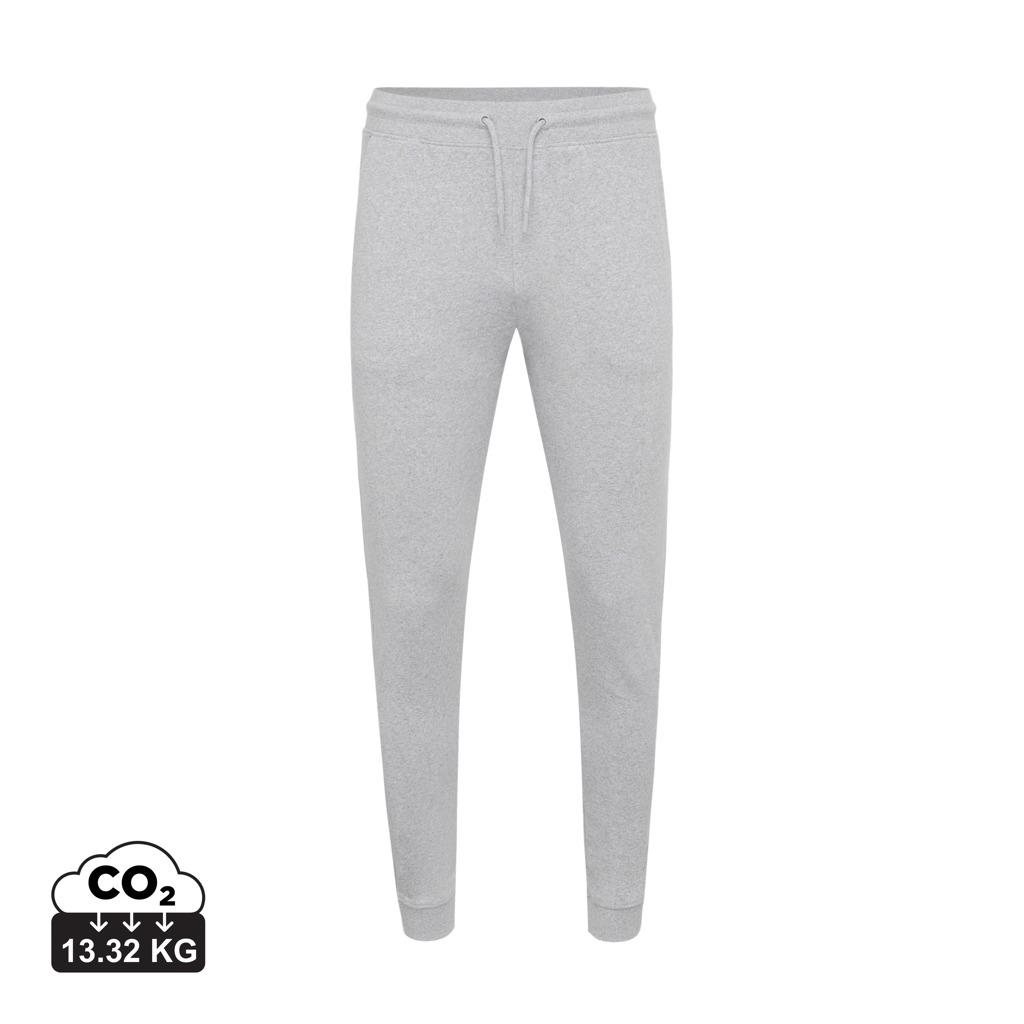 Pantaloni jogger din bumbac reciclat Iqoniq Cooper heather grey S