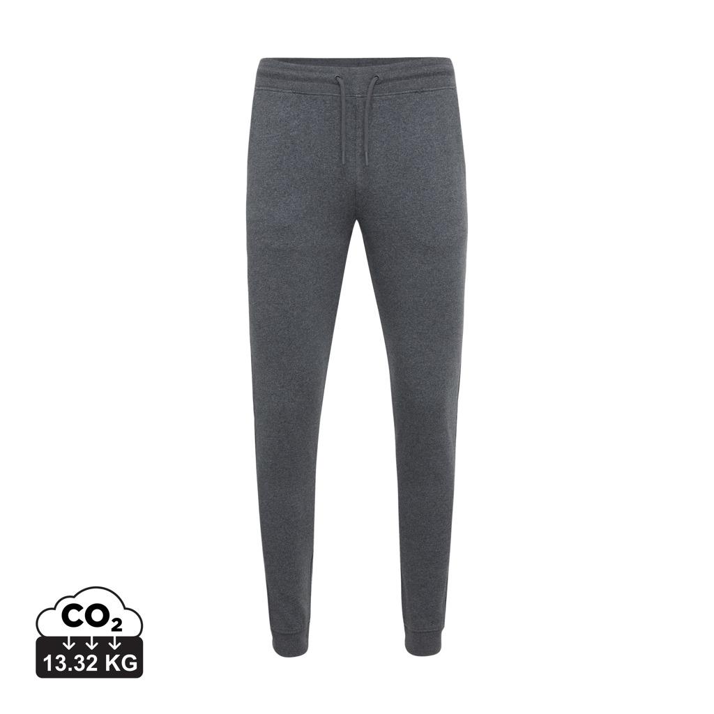 Pantaloni jogger din bumbac reciclat Iqoniq Cooper heather anthracite S