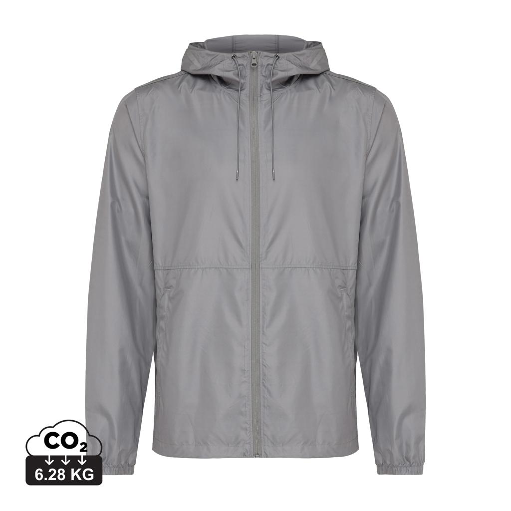 Jachetă ușoară din poliester reciclat Iqoniq Logan silver grey 3XL