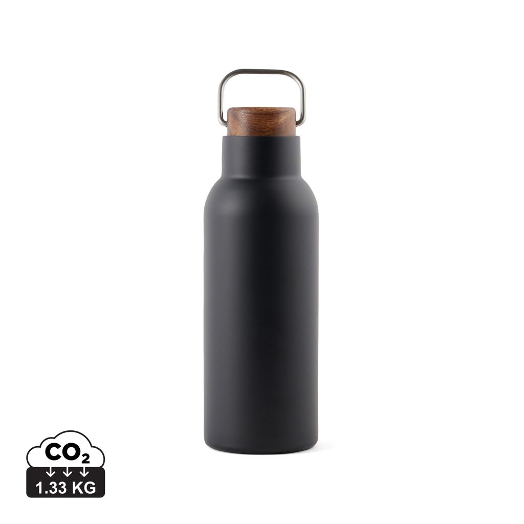 Sticlă termică reciclată RCS, 580ml VINGA Ciro black