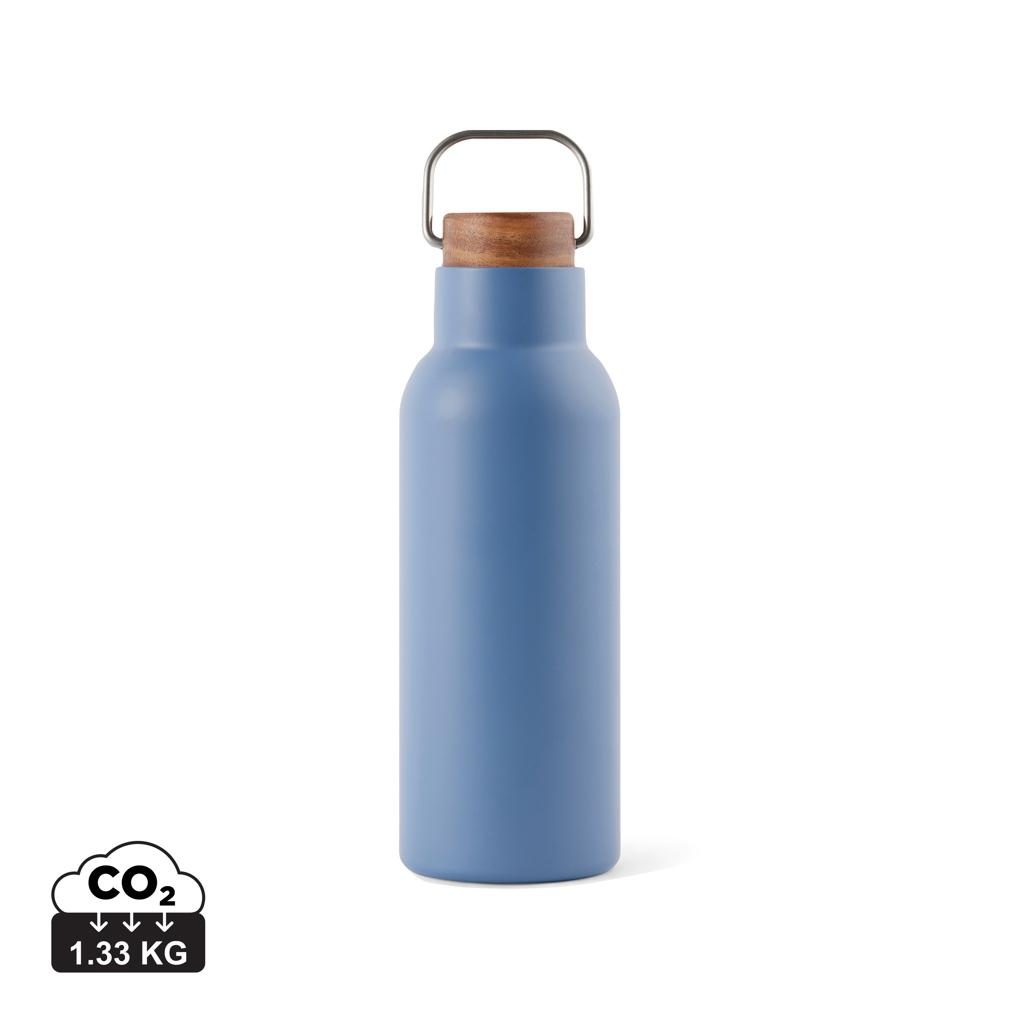 Sticlă termică reciclată RCS, 580ml VINGA Ciro blue