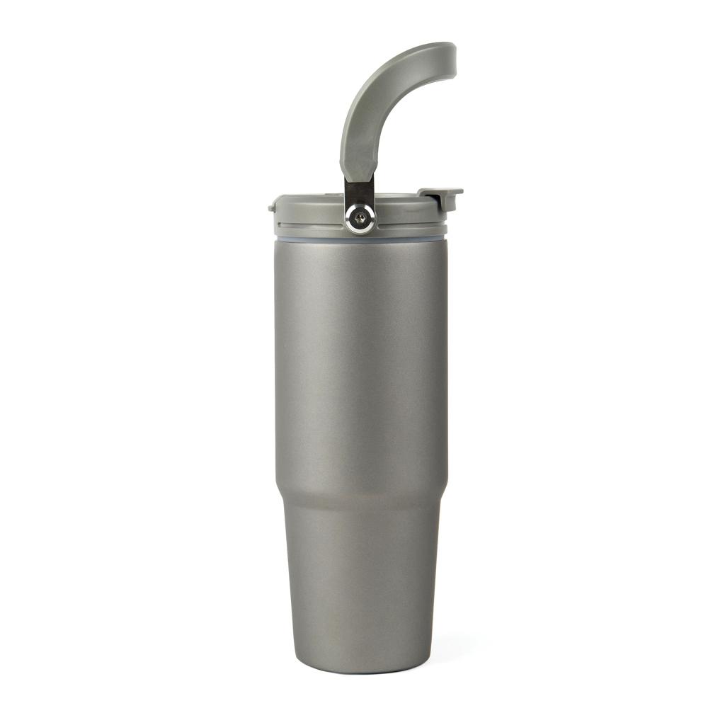 Sticlă termică VINGA Eos din oțel inoxidabil reciclat, 880ml grey