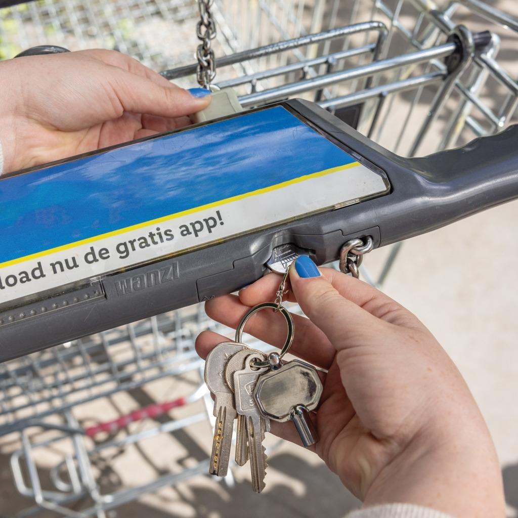 RCS recycled zinc alloy radiator key keychain with coin silver