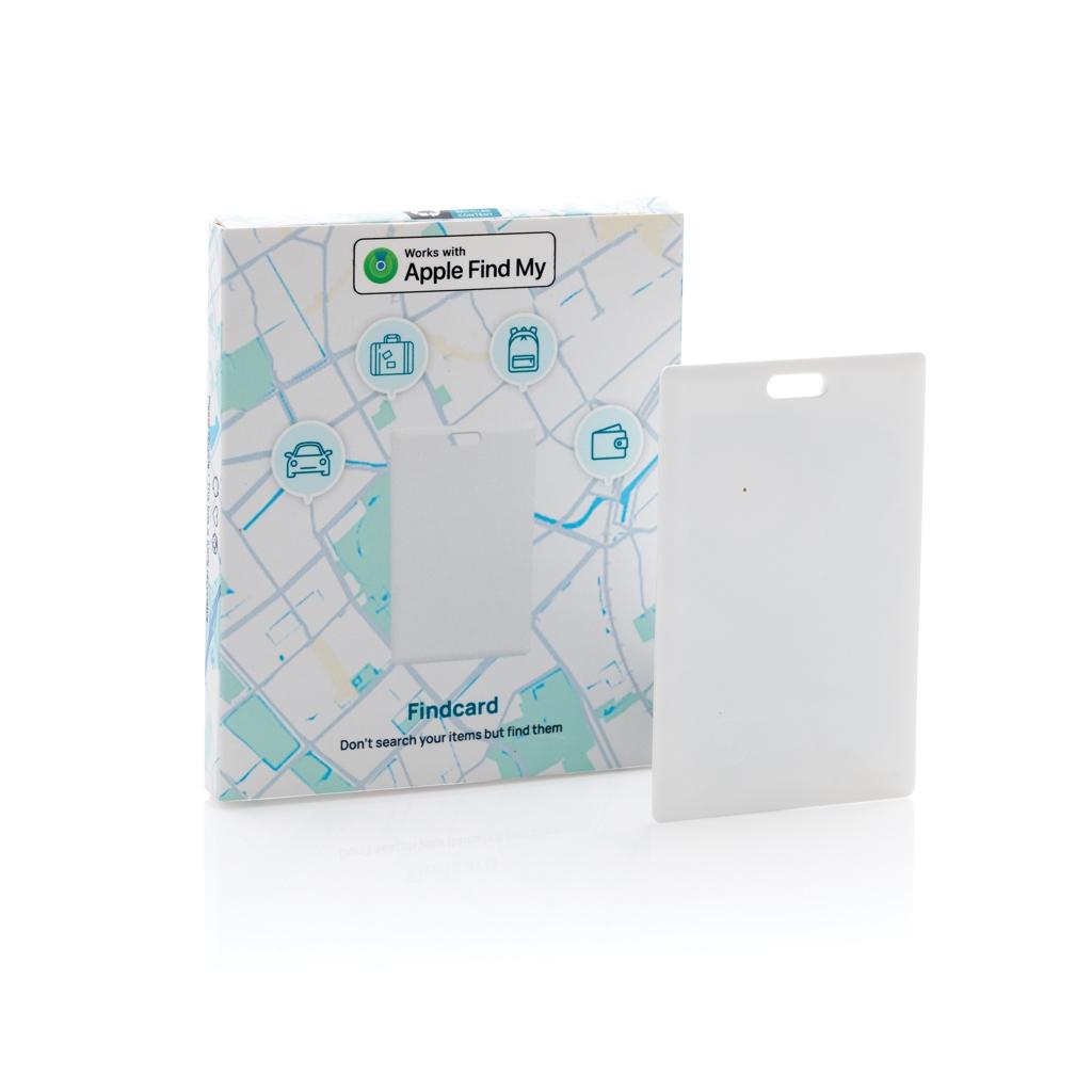 Findcard RCS recycled plastic item finder card transparent