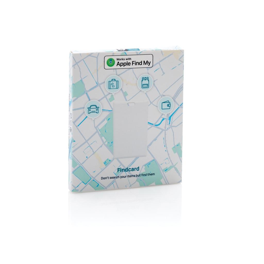 Findcard RCS recycled plastic item finder card transparent