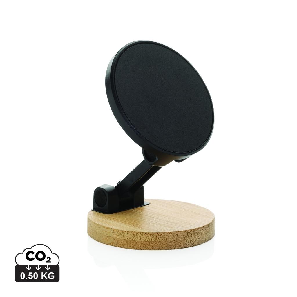 Magmount RCS recycled plastic and bamboo phone stand black