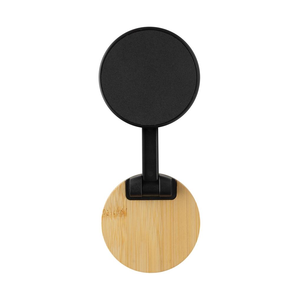 Magmount RCS recycled plastic and bamboo phone stand black