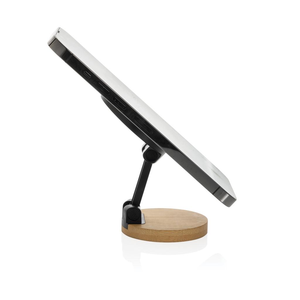 Magmount RCS recycled plastic and bamboo phone stand black