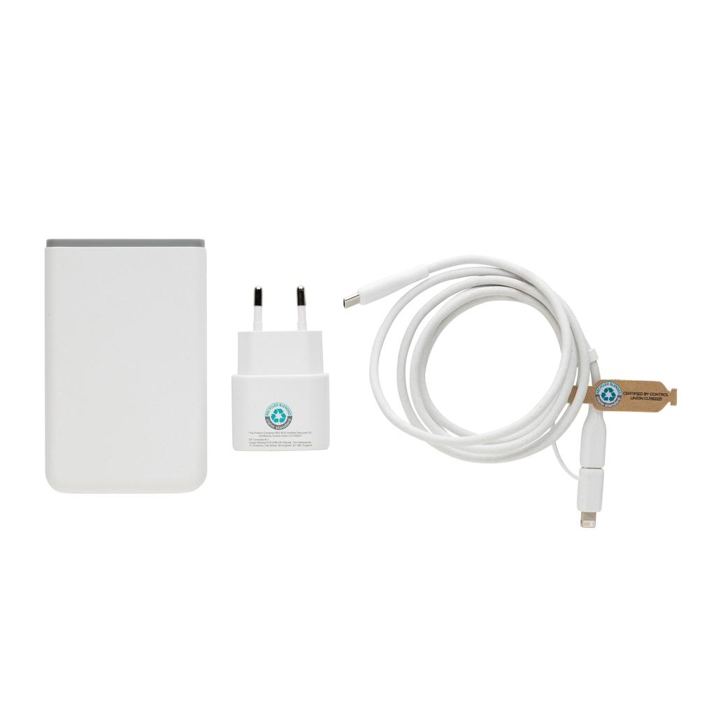 Surge RCS recyled PET 20W type C 3 pcs charging set black