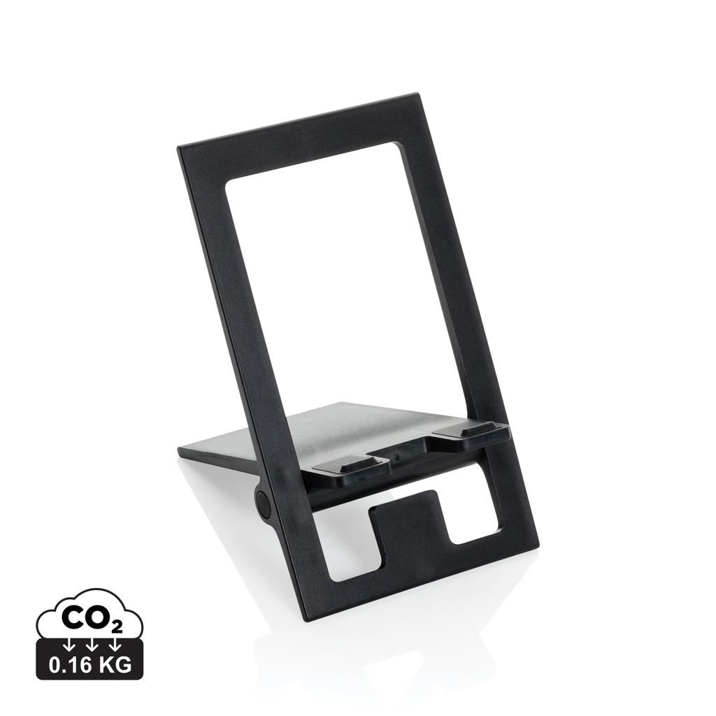 SnapStand RCS recycled plastic foldable phone stand black