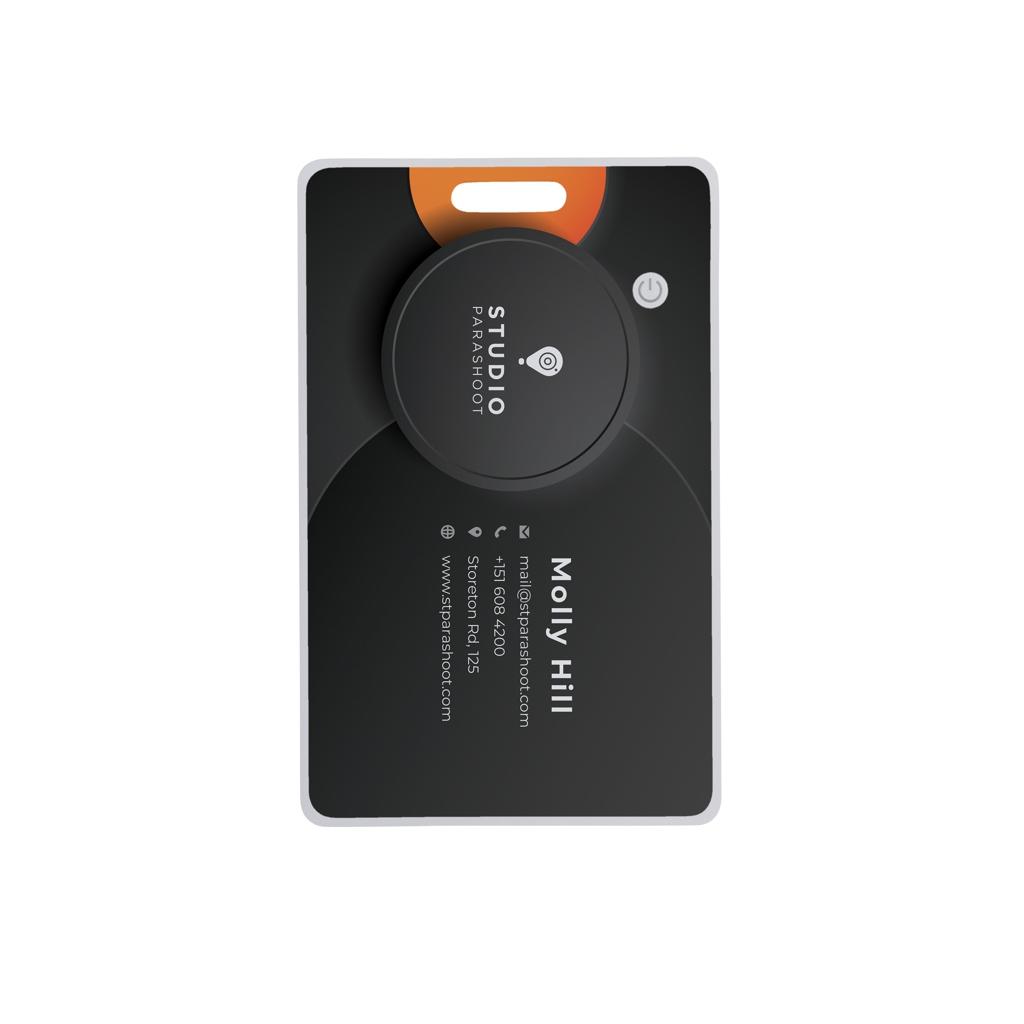 Findit RCS rplastic ultra-thin finder card rechargeable transparent