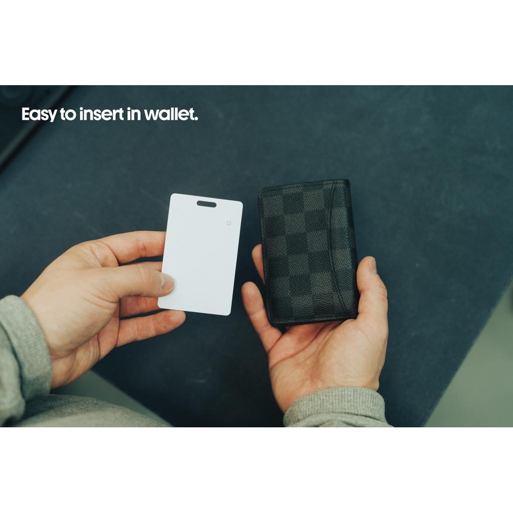 Findit RCS rplastic ultra-thin finder card rechargeable transparent