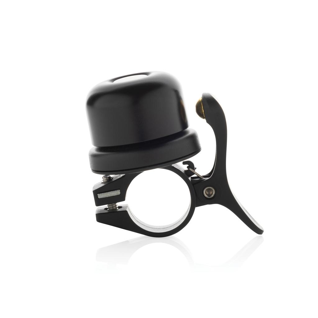 Pedalfinder bike bell with worldwide locating black
