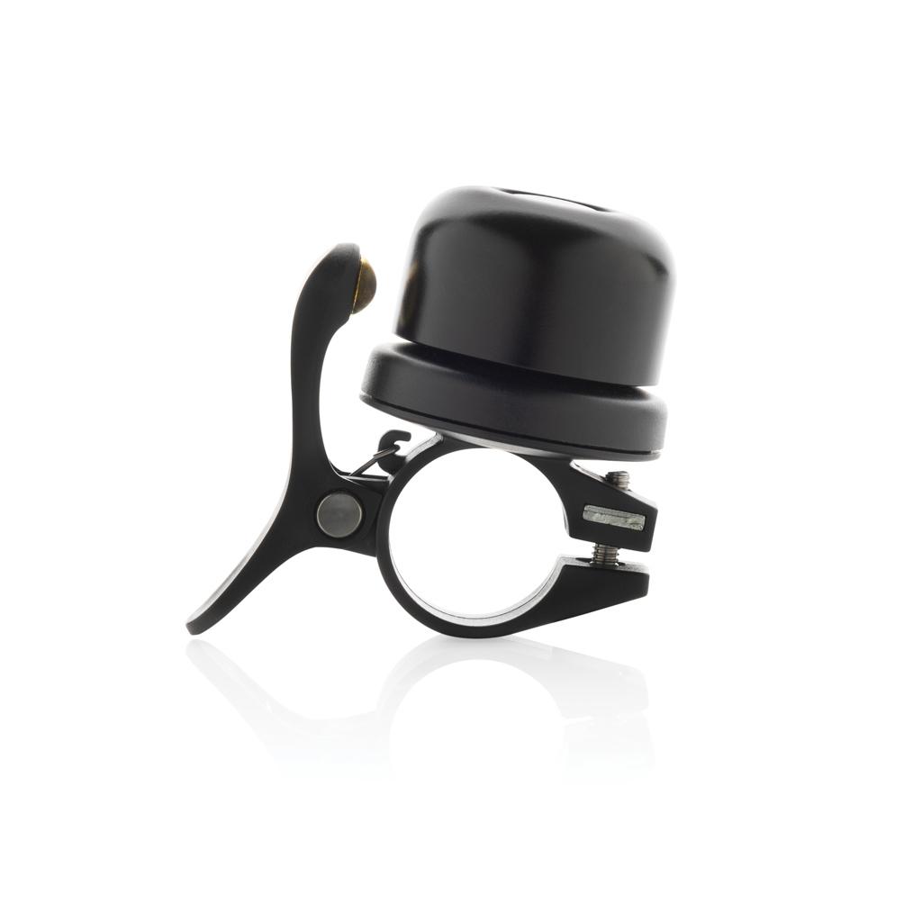 Pedalfinder bike bell with worldwide locating black
