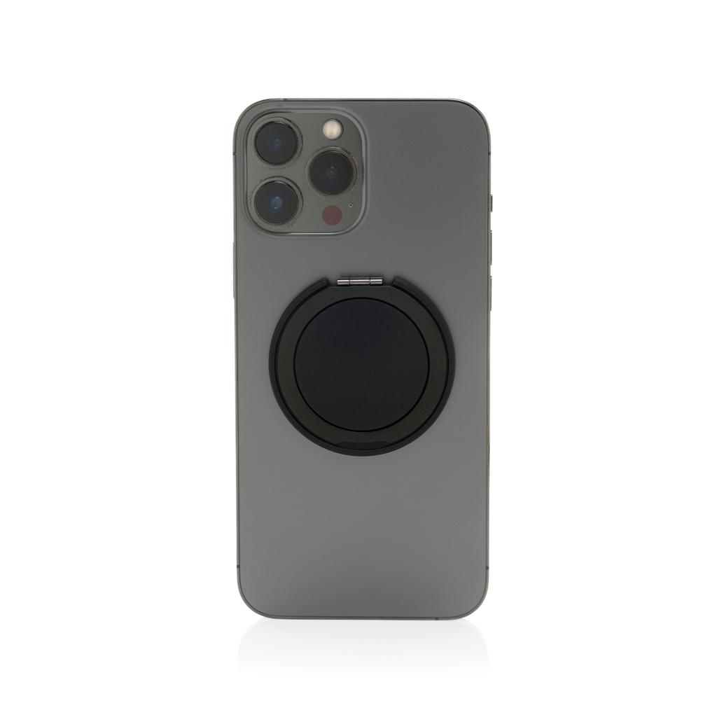 Terra Magnetic RCS rplastic magnetic phone holder with ring grey