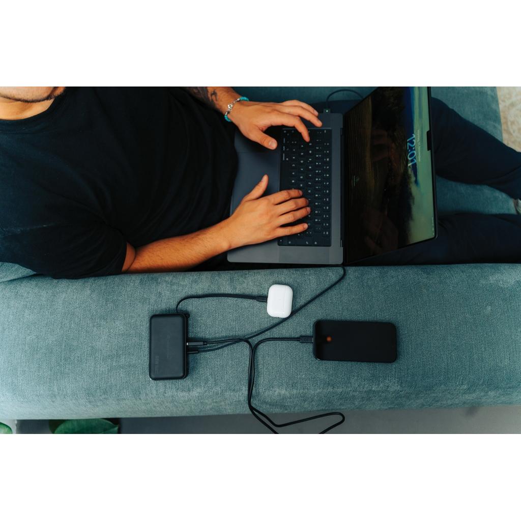 Urban Vitamin Eureka hybrid GANcharger 10000mah powerbank65W black