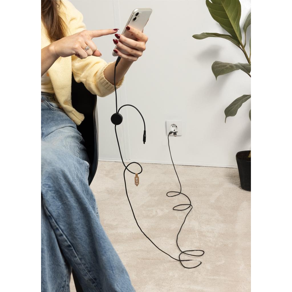 Terra RCS recycled PET 3 meter  4-in-1 cable grey