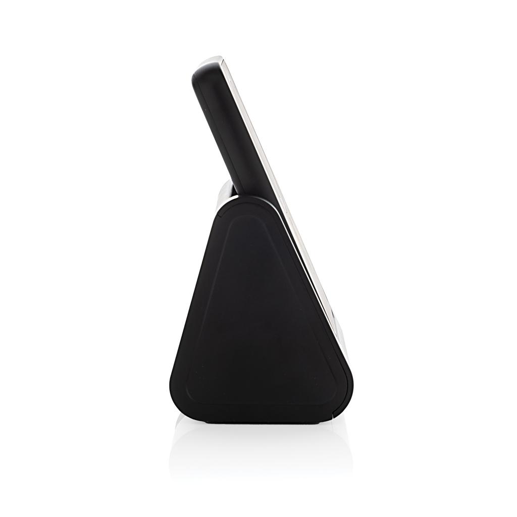 Powerbase RCS recycled plastic 3 in 1 charger with powerbank black