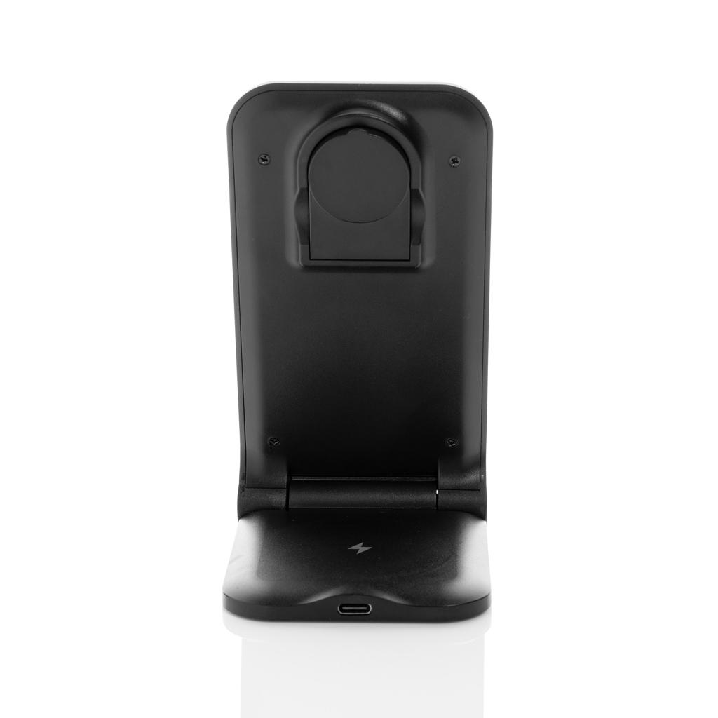 Powerpal 3 in 1 RCS recycled plastic 15W charger black