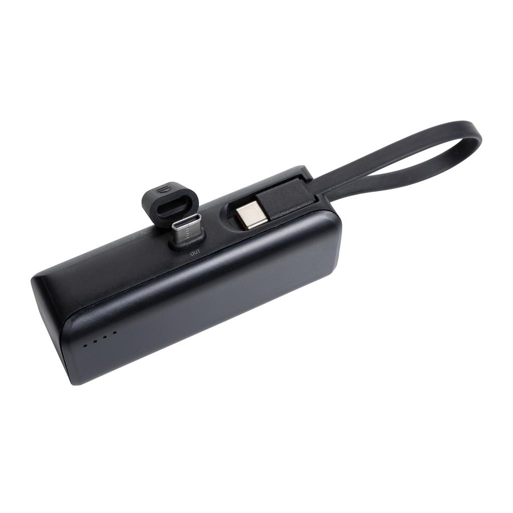 Powerlink RCS rplastic 3000 mah powerbank USB C connector black