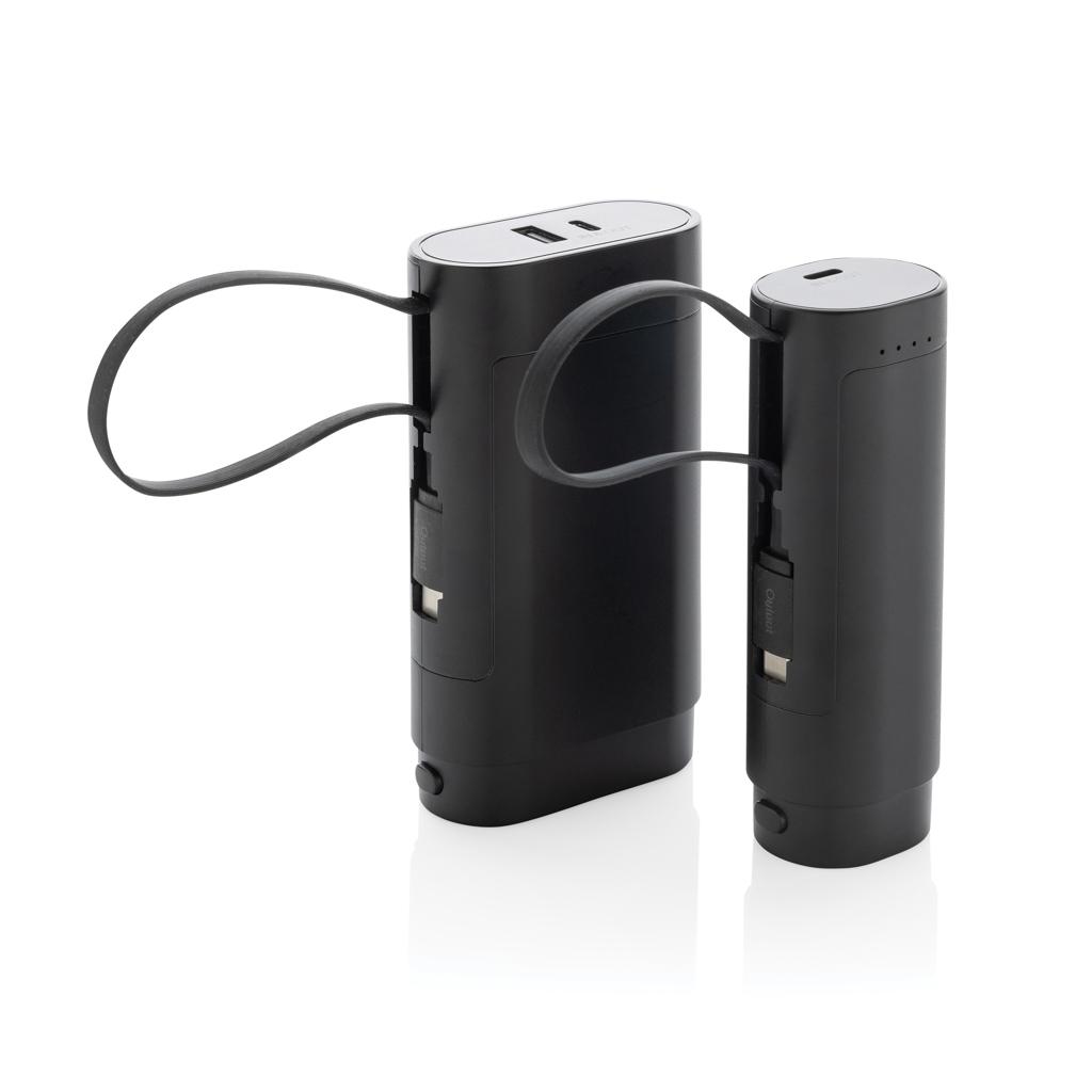 CycleCell 5000 mah removable battery powerbank black