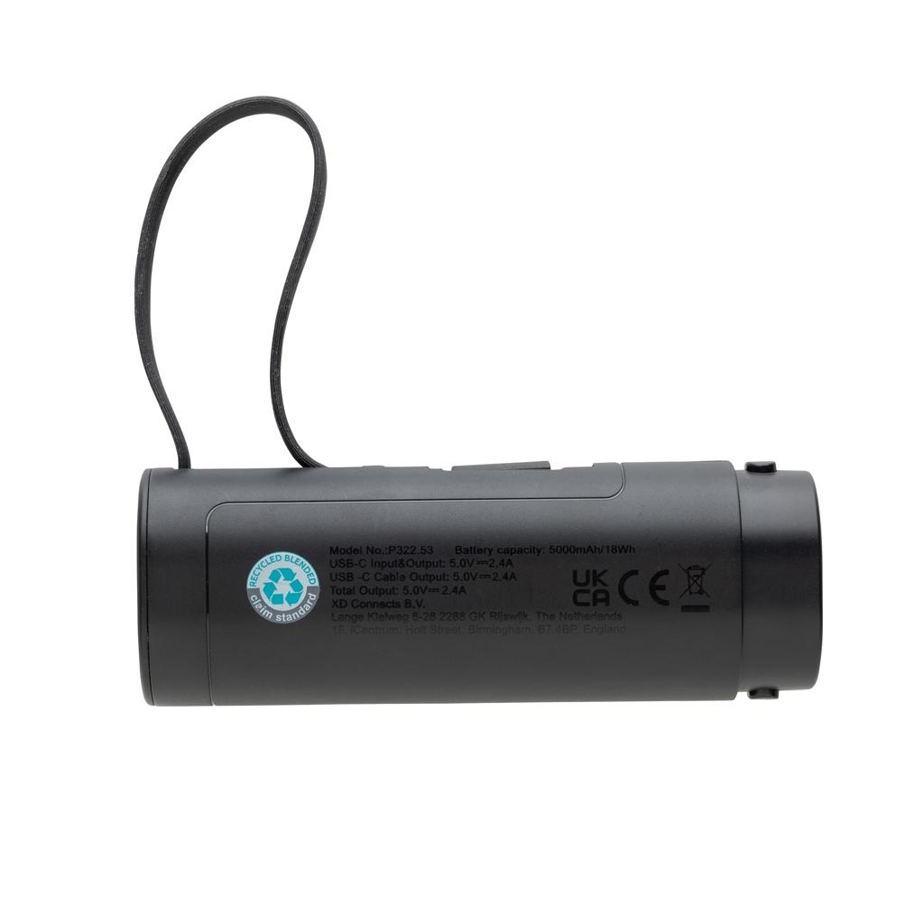 CycleCell 5000 mah removable battery powerbank black