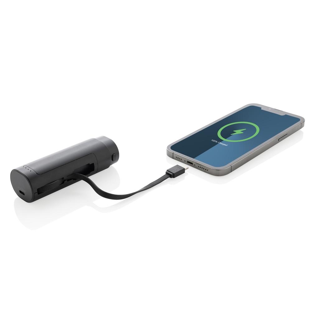 CycleCell 5000 mah removable battery powerbank black