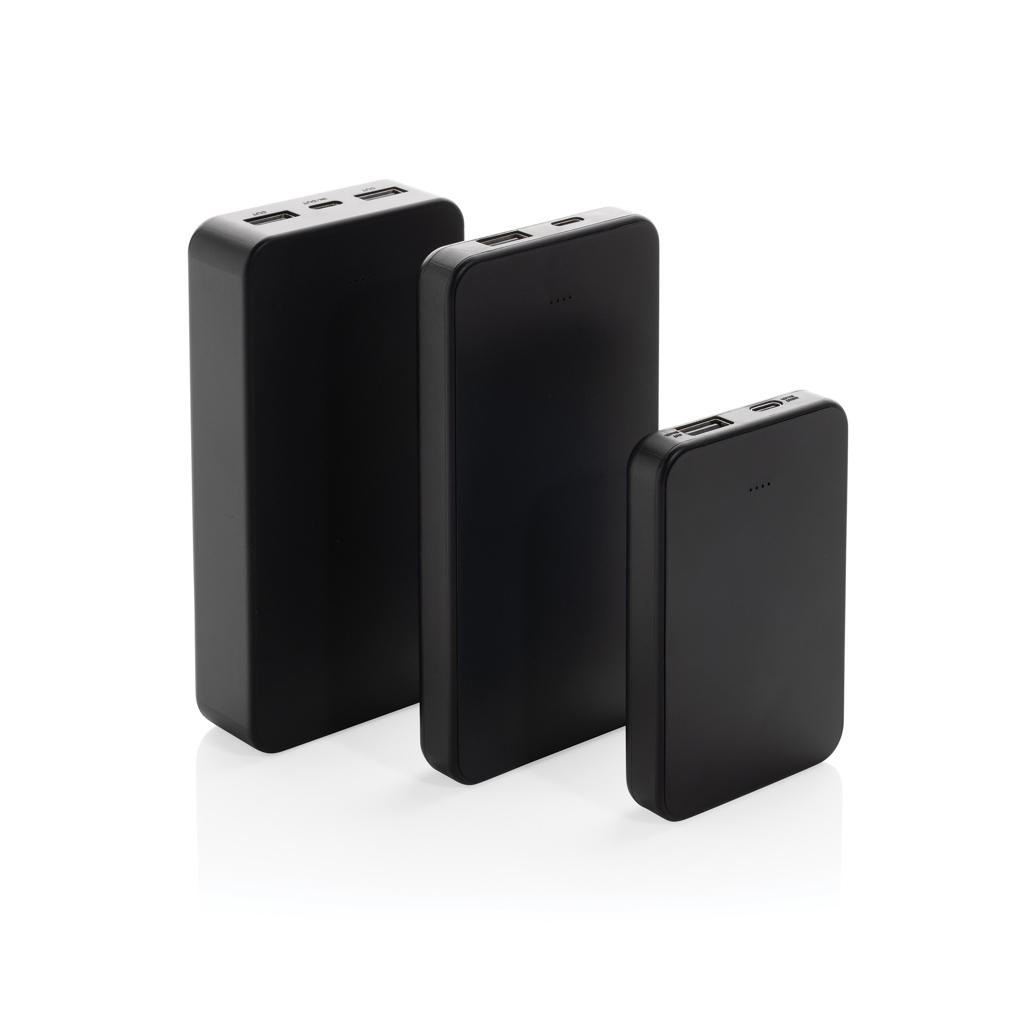 Boostcore RCS recycled plastic powerbank 20.000mAh USB C black