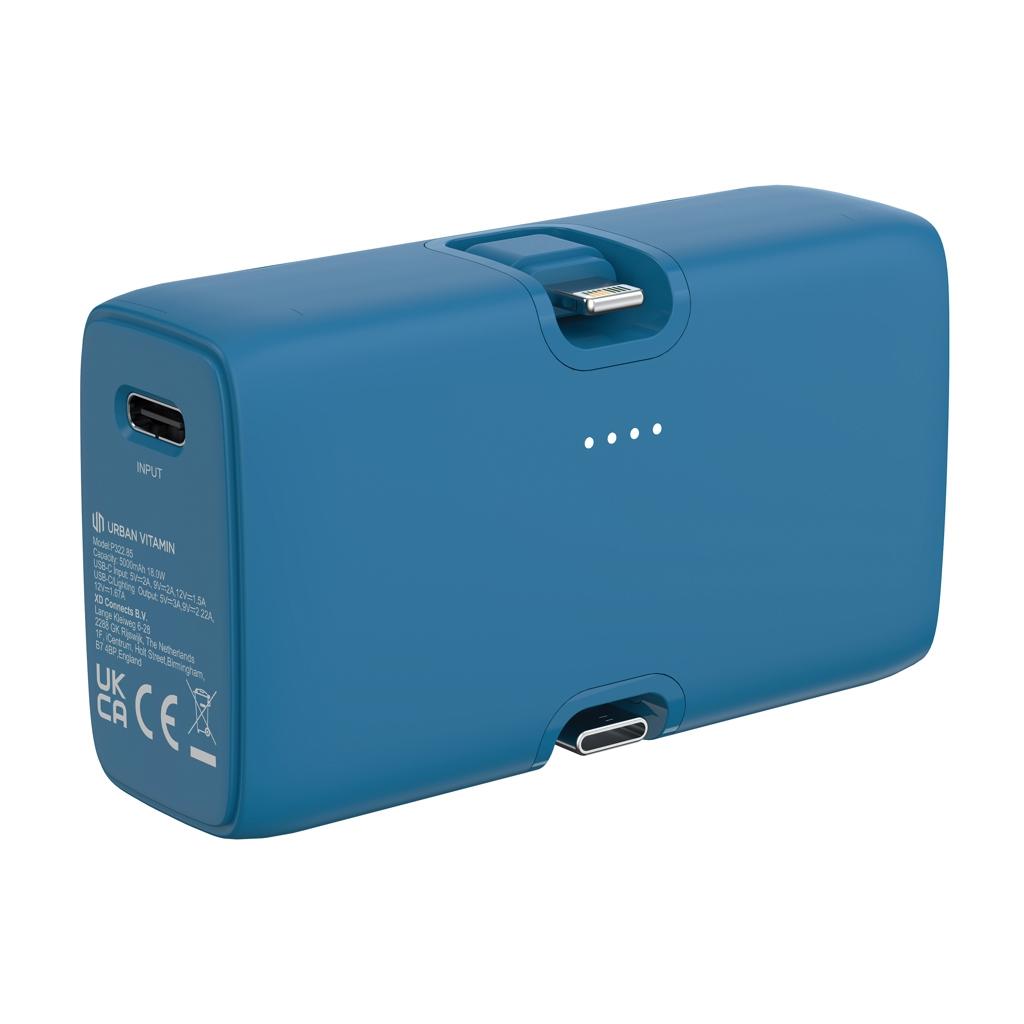 Urban Vitamin Los Angeles RCS rplastic 20W PD powerbank blue