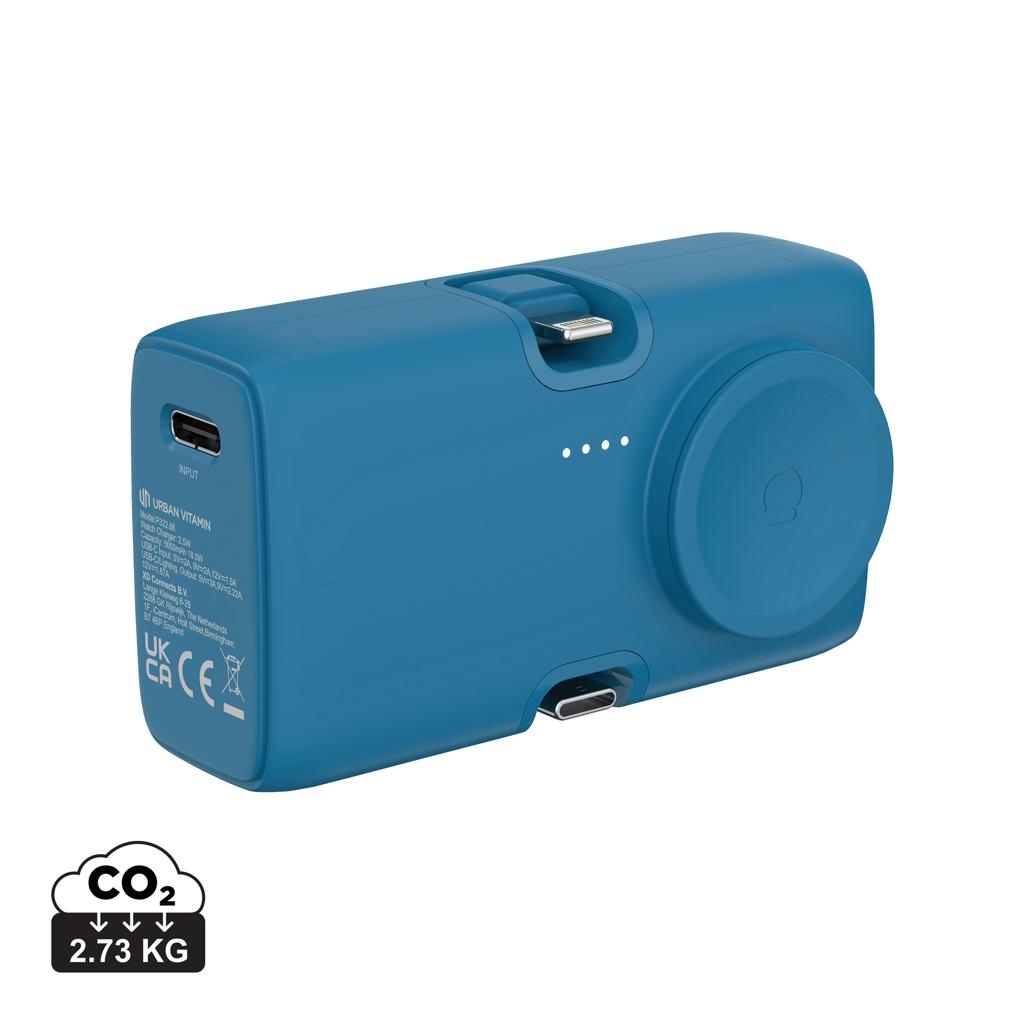 Urban Vitamin San Diego RCS rplastic 20W PD powerbank blue