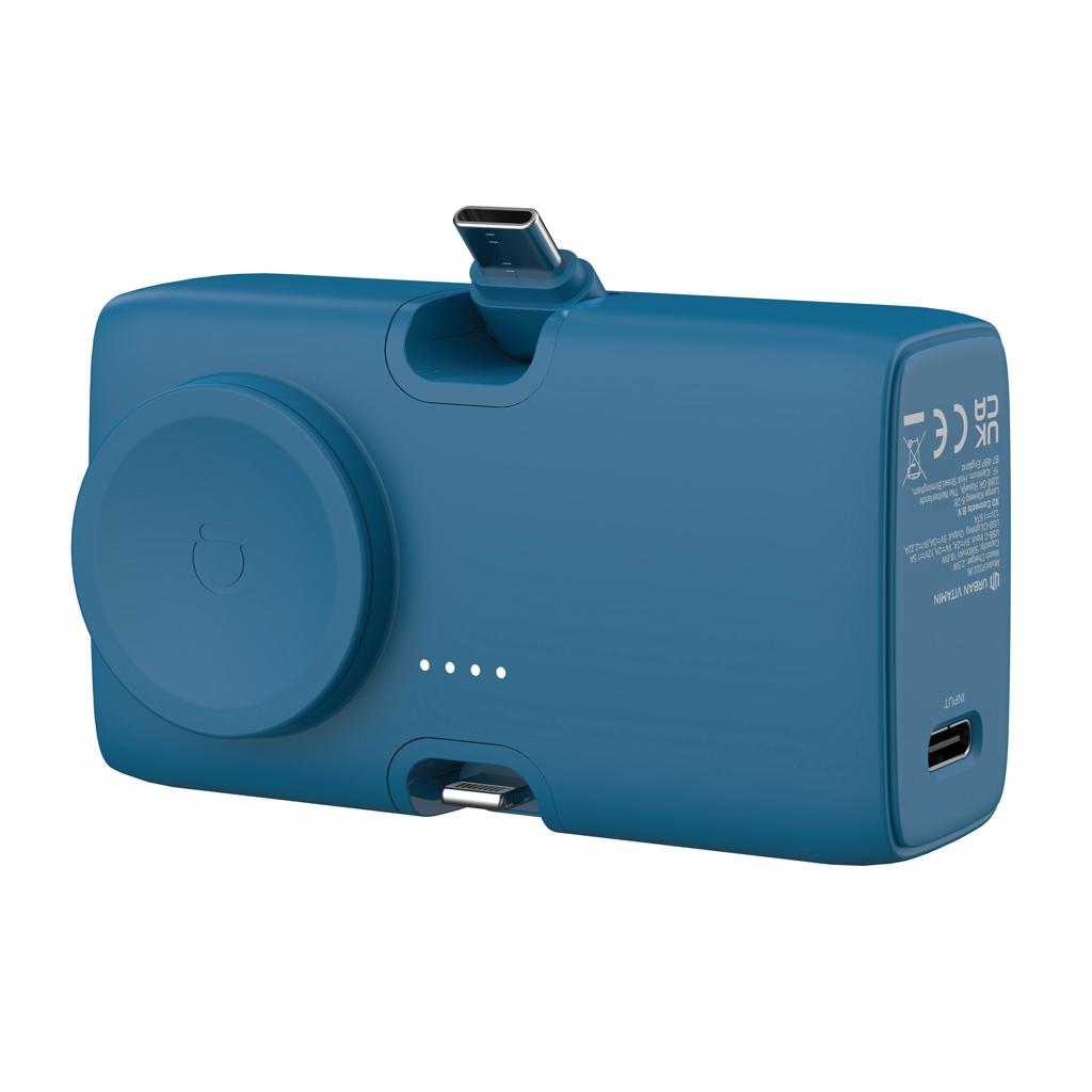 Urban Vitamin San Diego RCS rplastic 20W PD powerbank blue