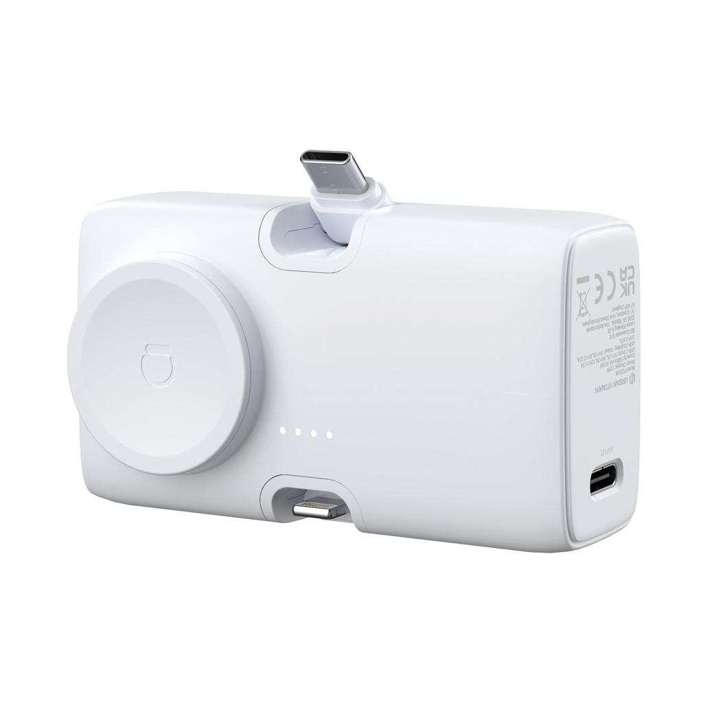 Urban Vitamin San Diego RCS rplastic 20W PD powerbank transparent