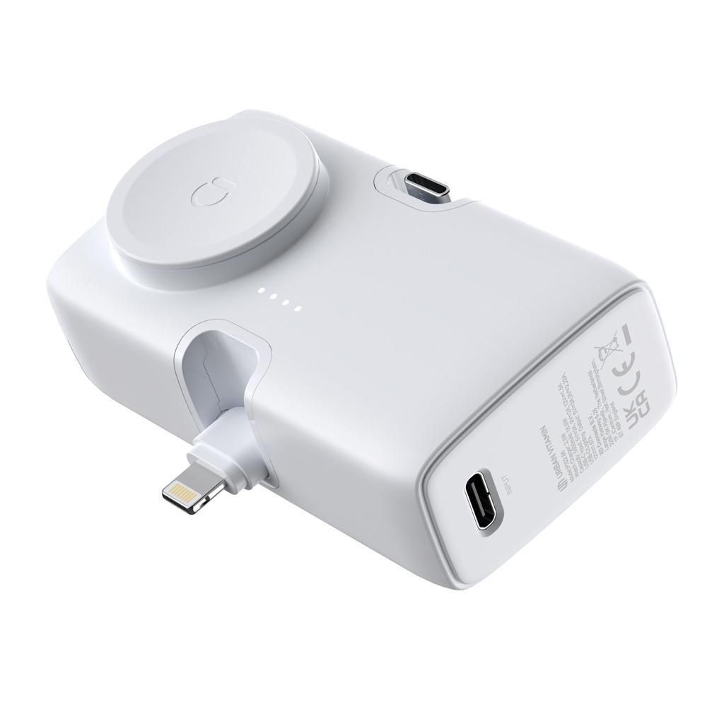 Urban Vitamin San Diego RCS rplastic 20W PD powerbank transparent