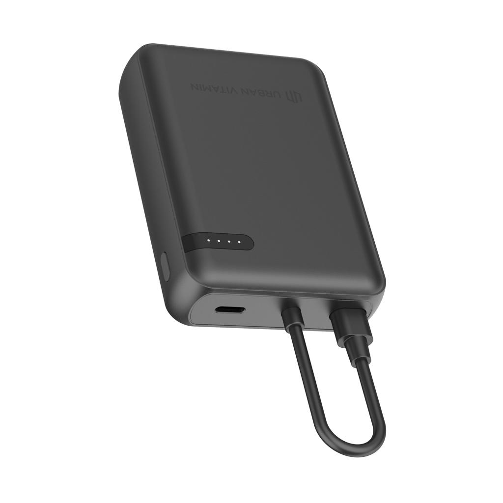Urban Vitamin Fullerton RCS recycled 10,000 20W PD powerbank black