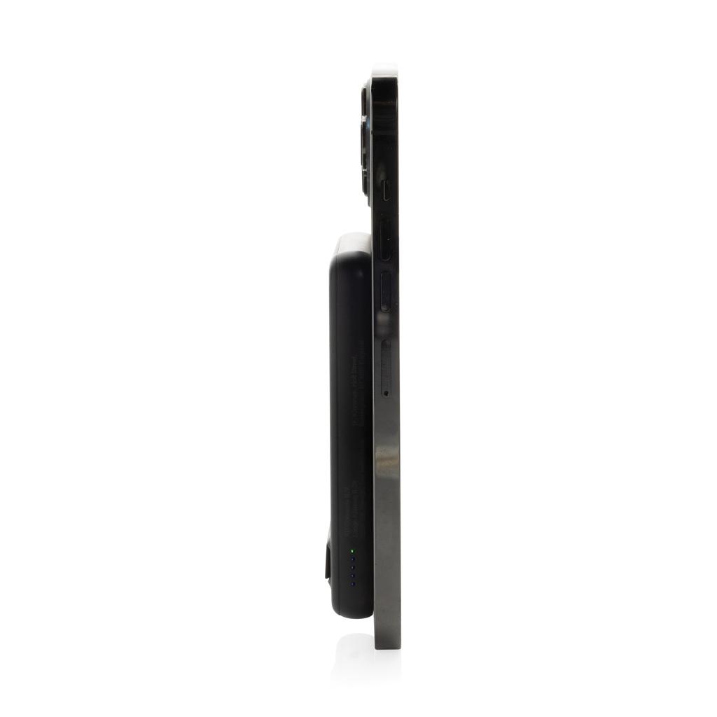 Zen RCS rplastic 5000 mah 5W magnetic bamboo powerbank black
