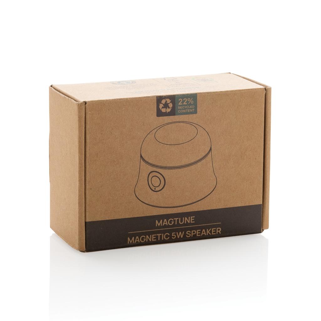 Magtune RCS recycled plastic magnetic 5W speaker black