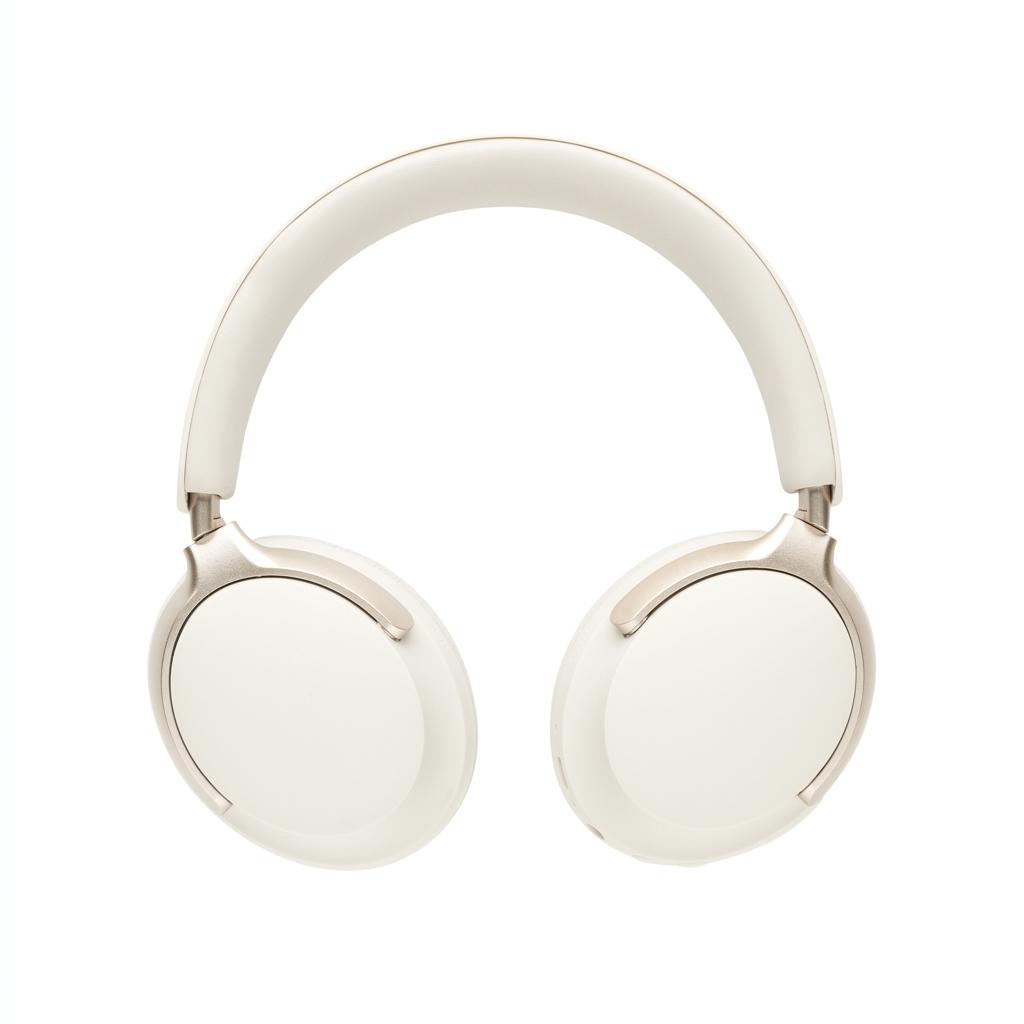 Soundpro RCS recycled plastic ANC headphone white