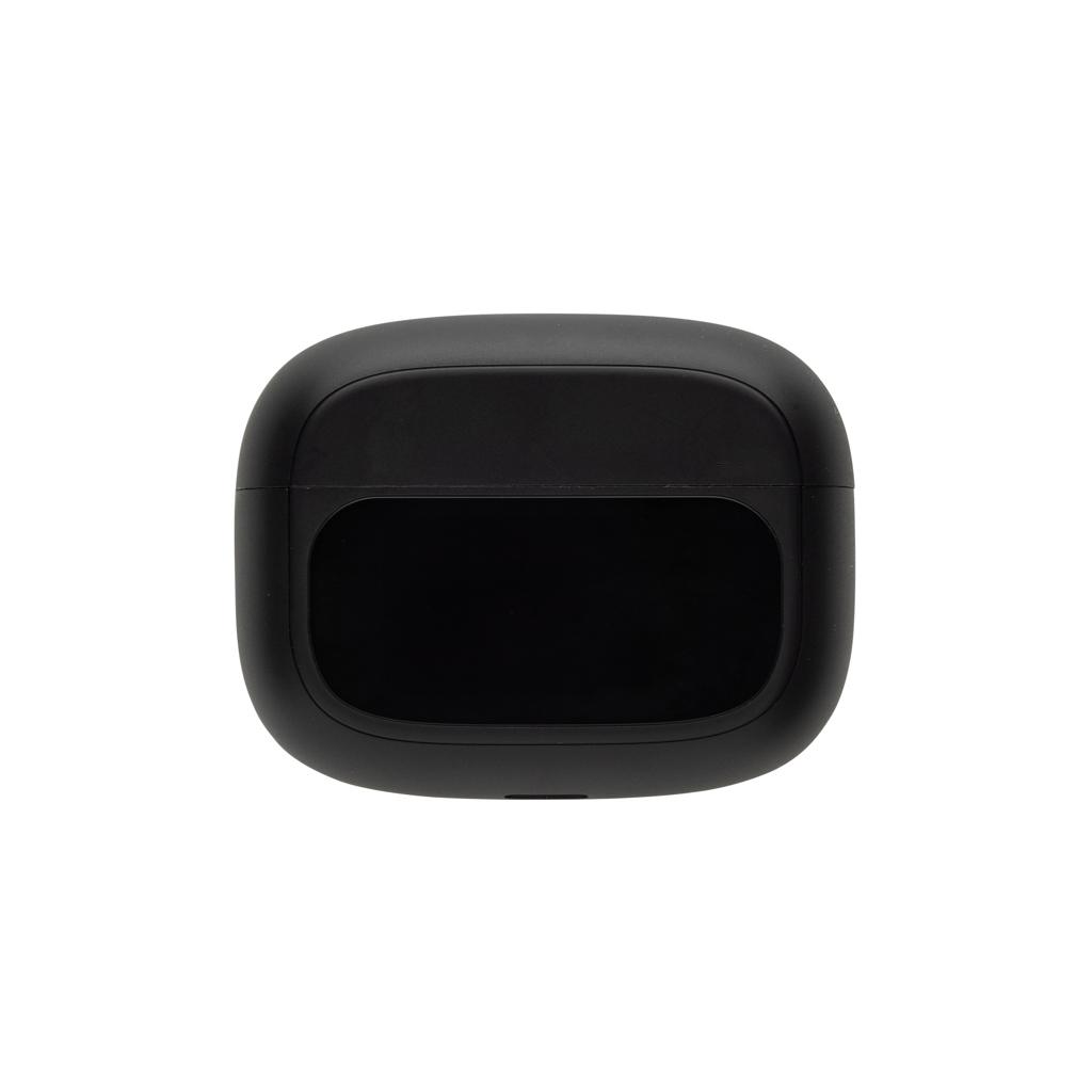 Airtune RCS recycled plastic ANC earbuds with touch screen black