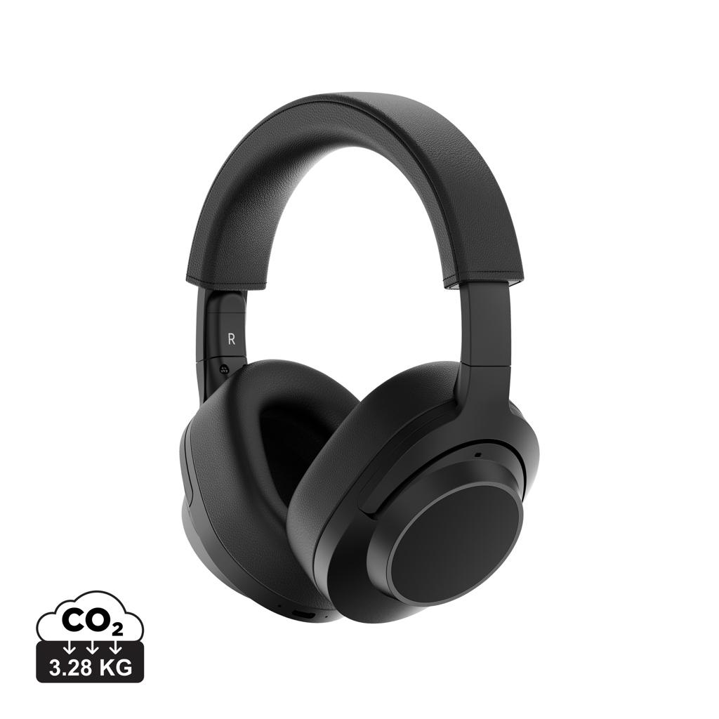 Irvine RCS recycled and repairable ANC wireless headphone black