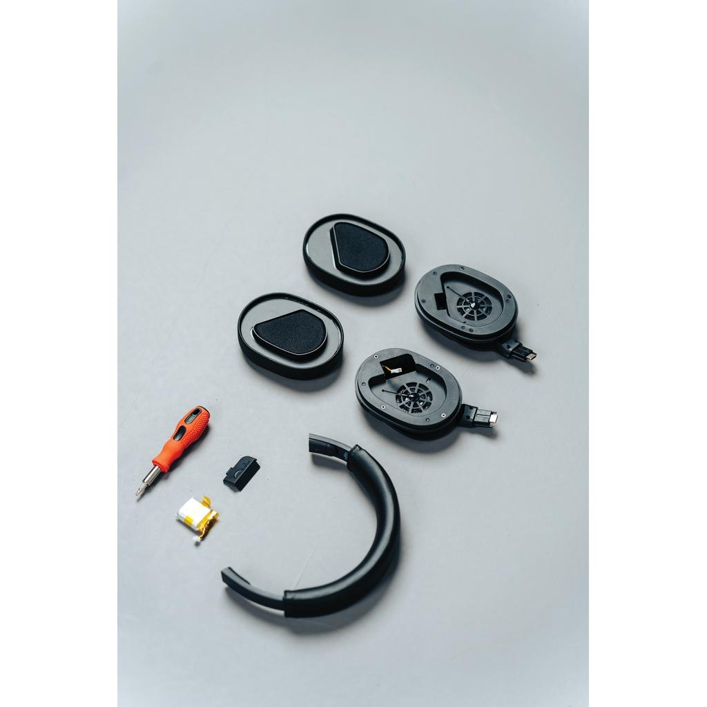 Irvine RCS recycled and repairable ANC wireless headphone black