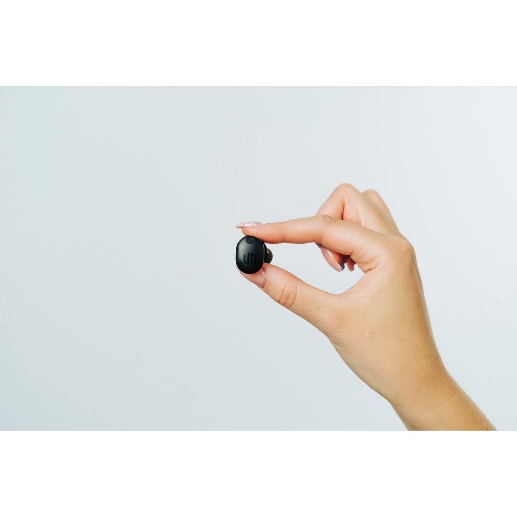 Lakewood RCS recycled and repairable wireless earbuds black