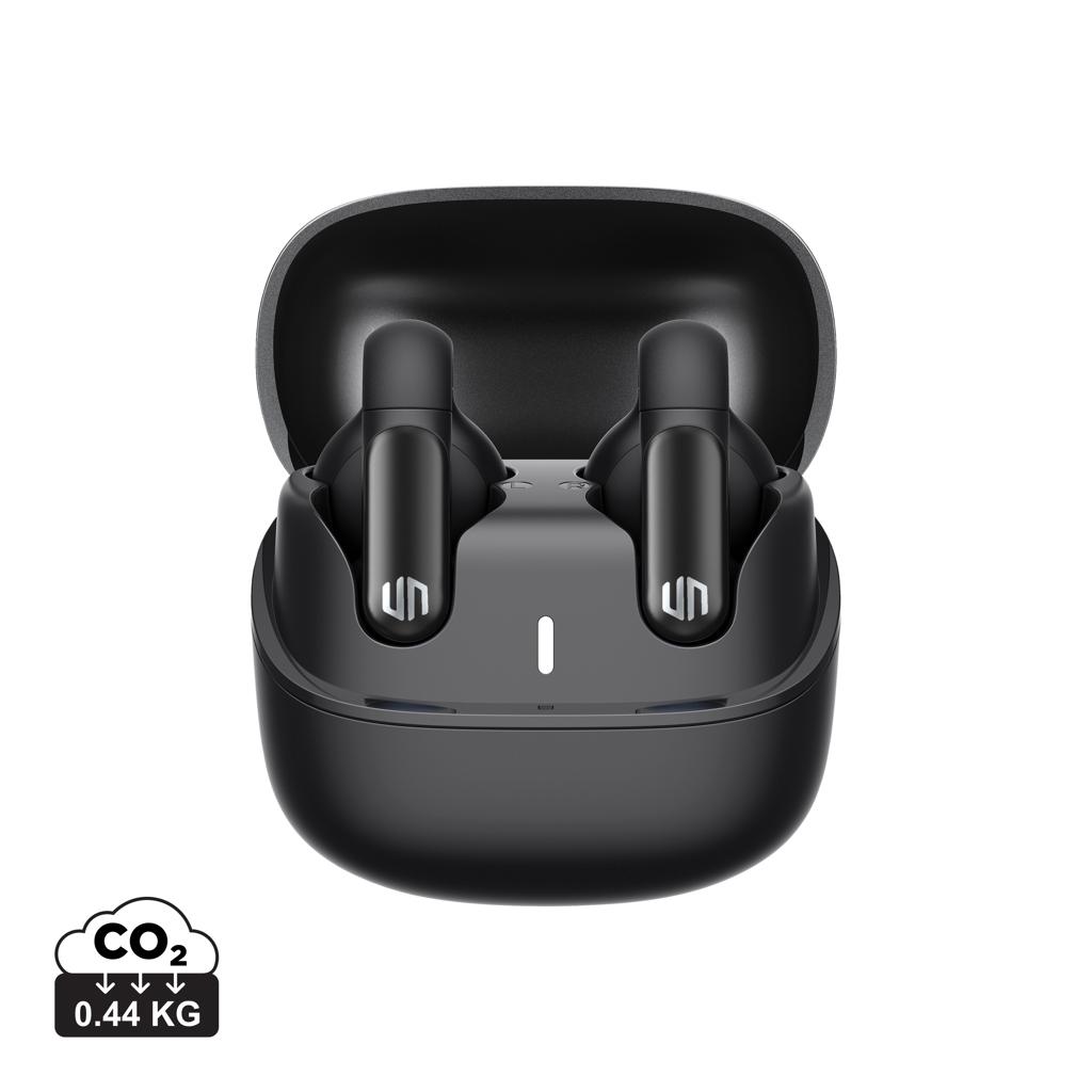Urban Vitamin Long Beach ENC rplastic wireless earbuds black