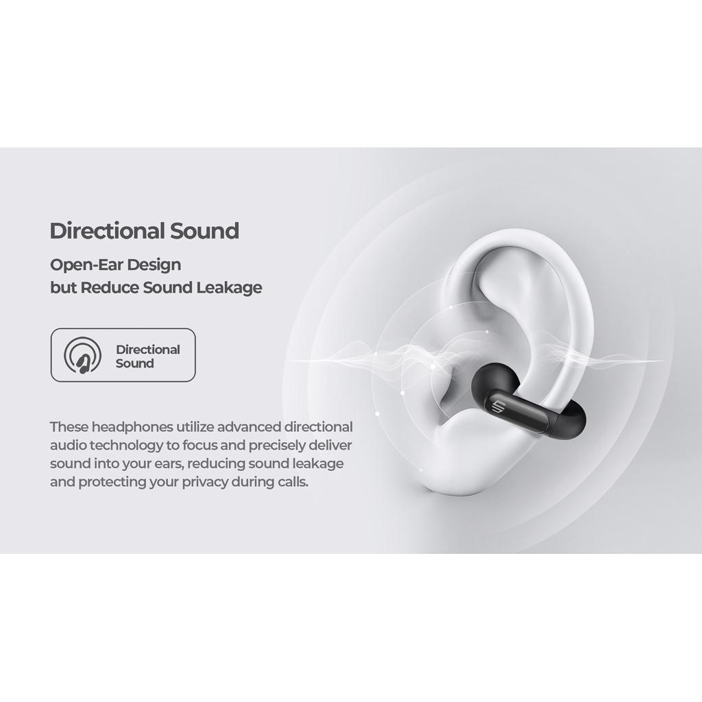 Urban Vitamin Long Beach ENC rplastic wireless earbuds black