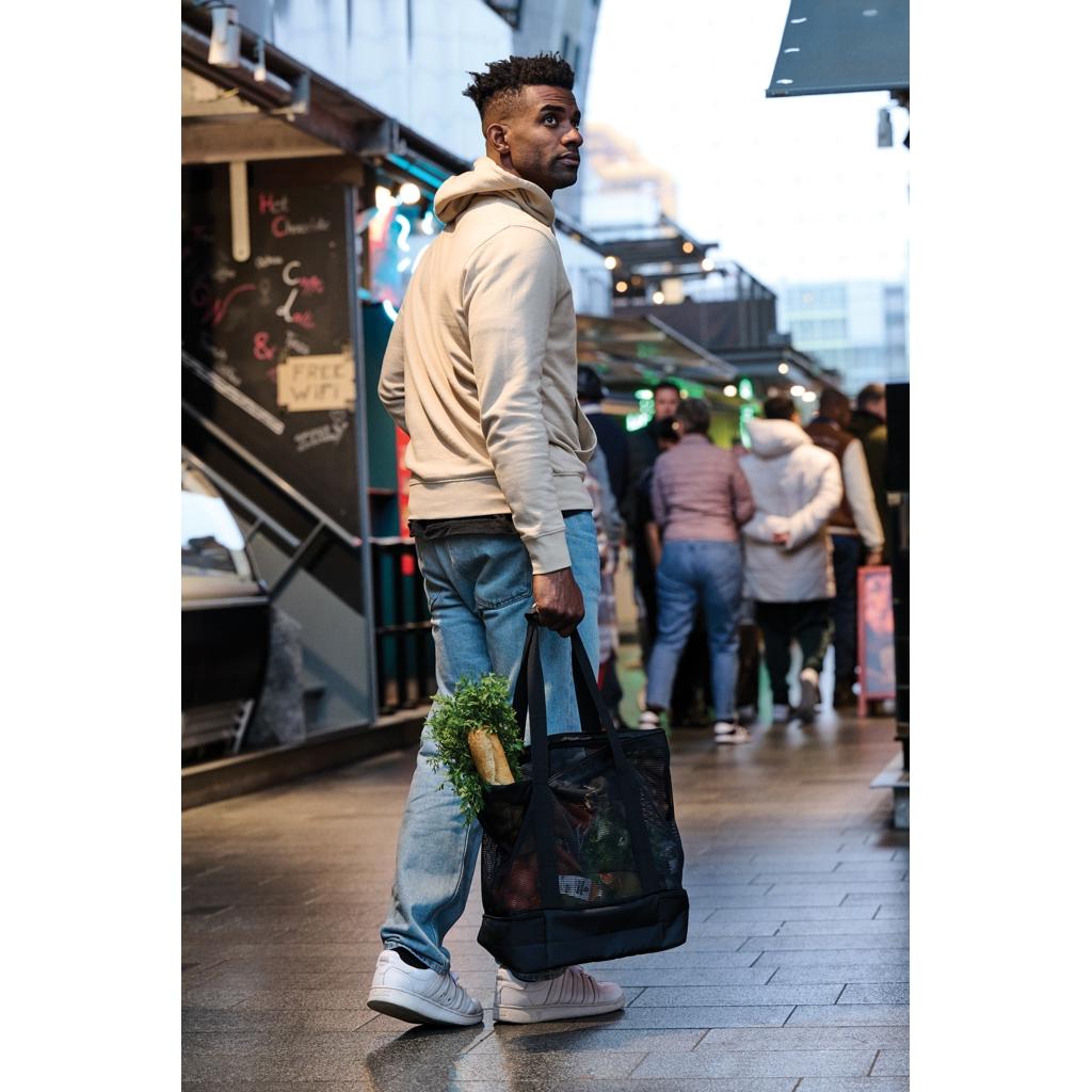 Iqlo Aware™ RPET 2-in-1 cooler tote black