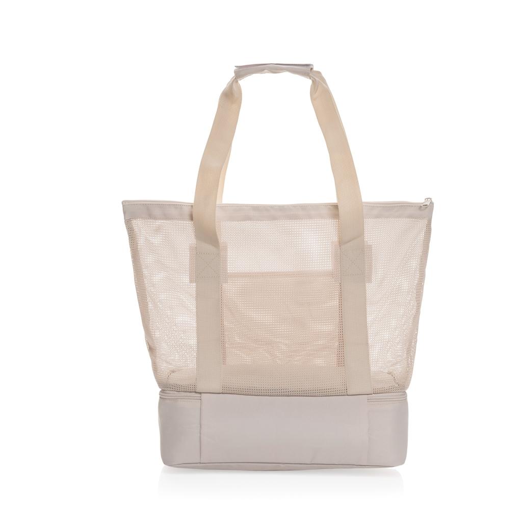 Iqlo Aware™ RPET 2-in-1 cooler tote beige