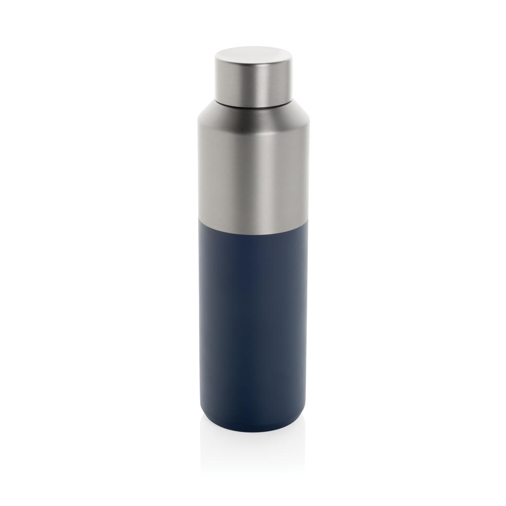 Fluid RCS certified recycled steel water bottle 600ml navy