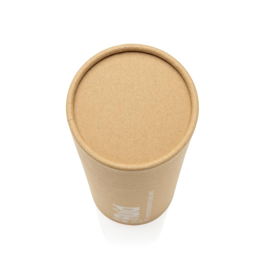 Fluid RCS certified recycled steel water bottle 600ml black